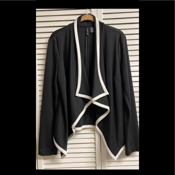 new directions Jackets & Coats New Directions Black Jacket White